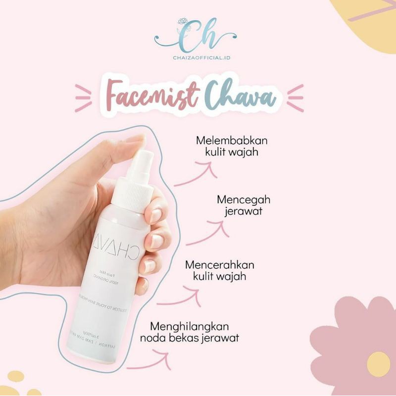 Jual Chava Face Mist By Chaiza Shopee Indonesia