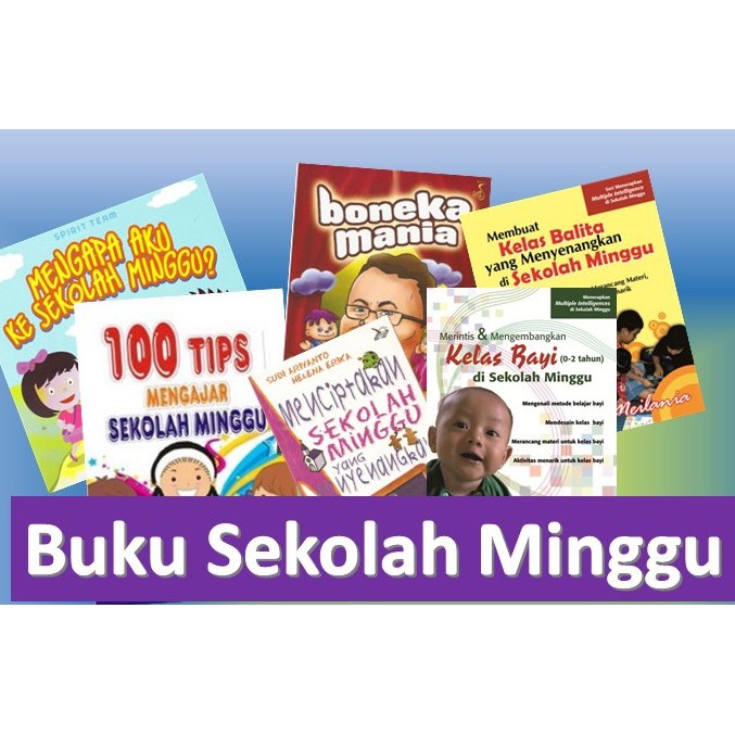 Jual Buku Buku Sekolah Minggu Buku Rohani Kristen Shopee Indonesia