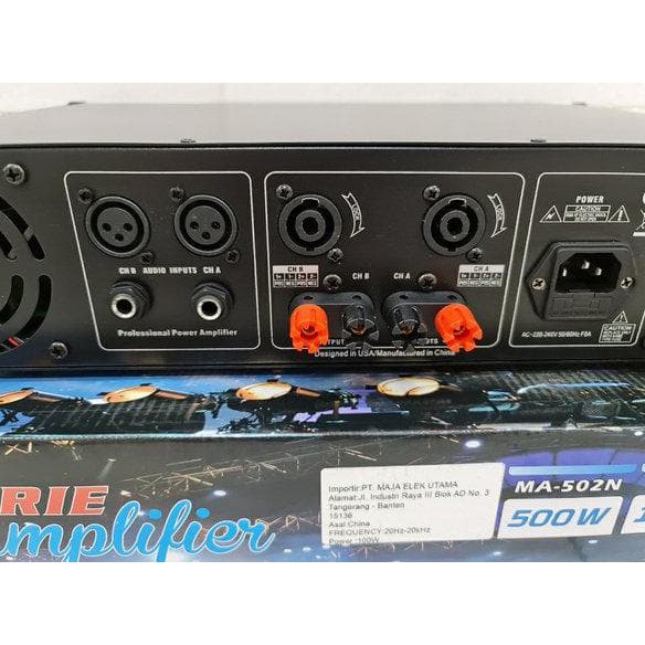 Jual Promoo Terbatas Power Amplifier Megavox Ma Designed In Usa