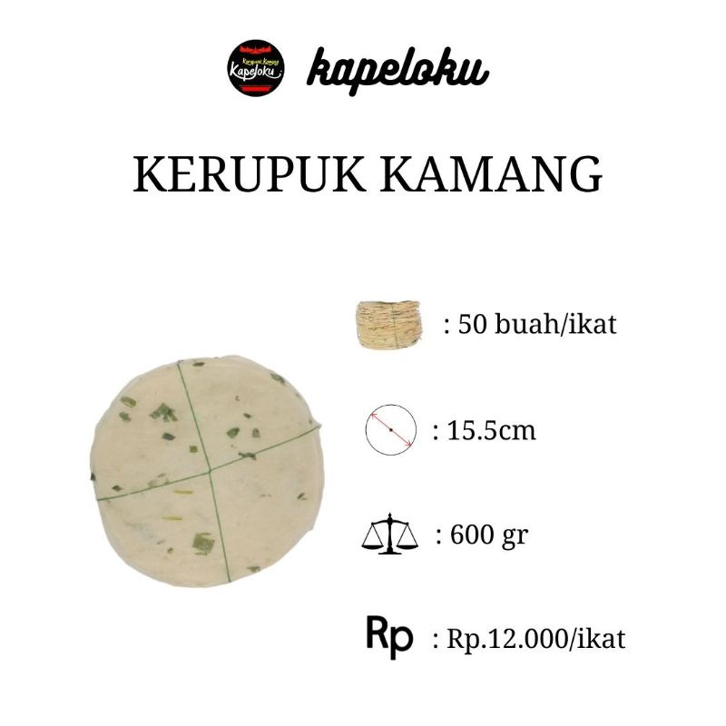 Jual Karupuak Kamang Asli Kerupuk Kamang Opak Oleh Oleh Khas