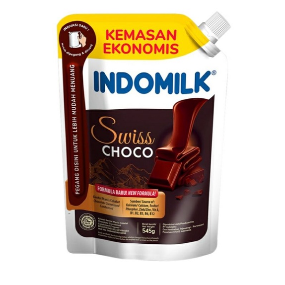 Jual Susu Indomilk Krimer Kental Manis Swiss Choco Pouch Gram