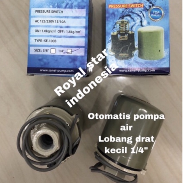 Jual SAN Ei Otomatis Tangki Angin Udara Pompa Air Sanei PRESSURE SWITCH