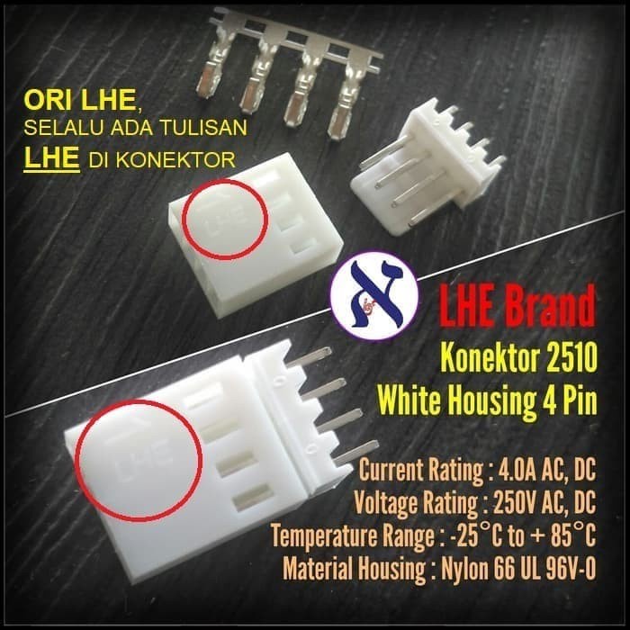 Jual Pasang Socket Soket Konektor Pin White Housing Lhe Shopee