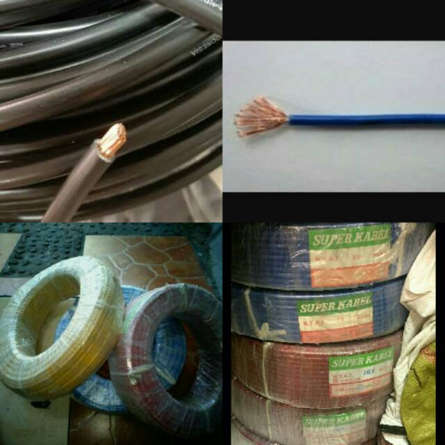 Jual Kabel NYAF 10 Mm Super Kabel 100 Meter Kabel Listrik Serambut Nyaf