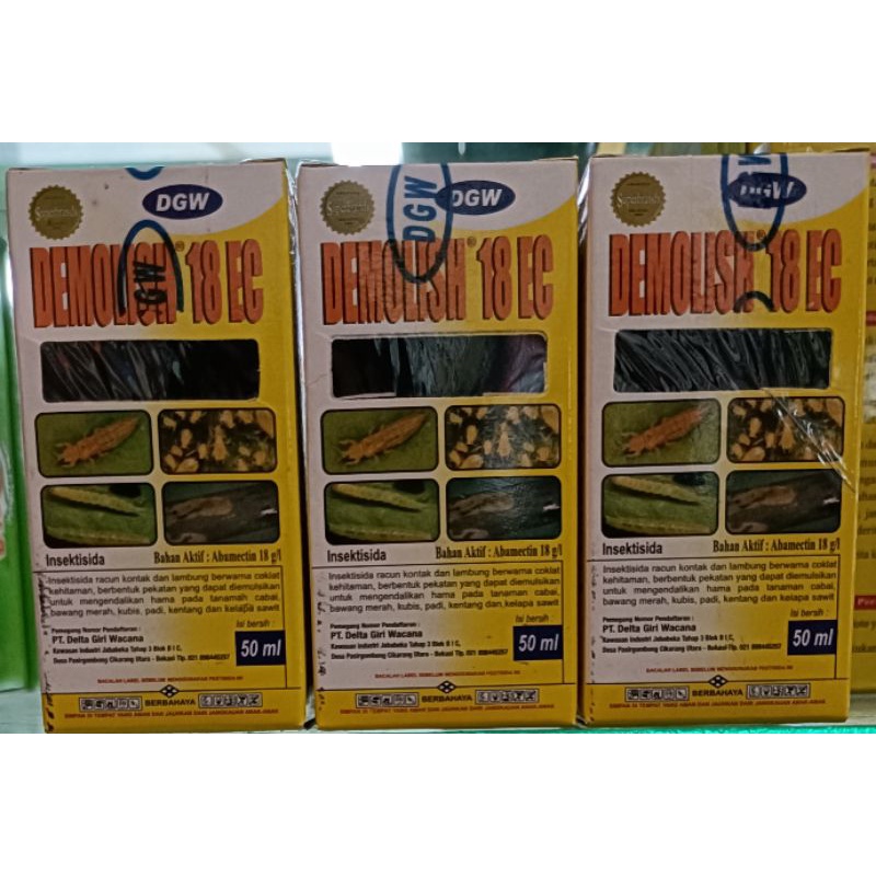 Jual Insektisida DEMOLISH 18EC Isi 50 Ml Shopee Indonesia