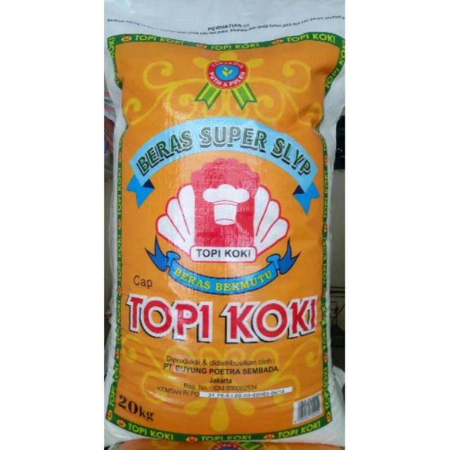 Jual Beras Topi Koki Kg Shopee Indonesia