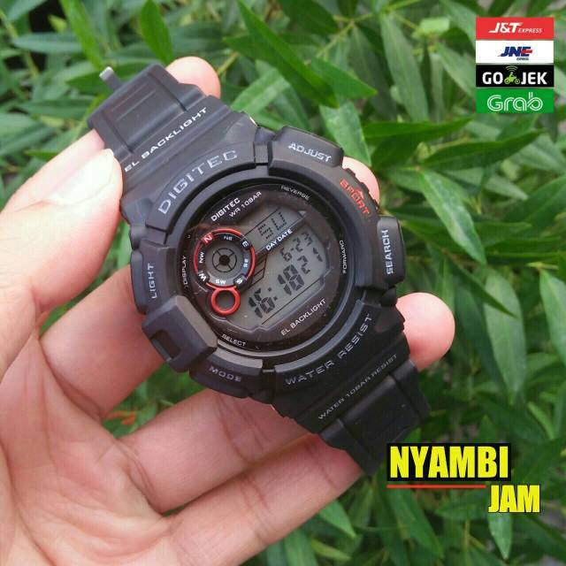 Jual Jam Tangan Pria Digitec Dg Mudman Sport Tahan Air Original