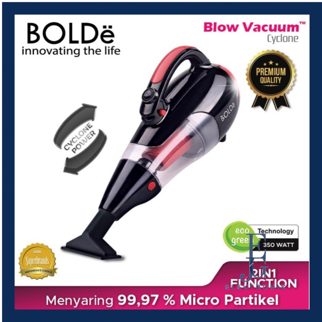 Jual Vacuum Cleaner Blow Vacuum Super Hoover Cyclone Black Series Bolde