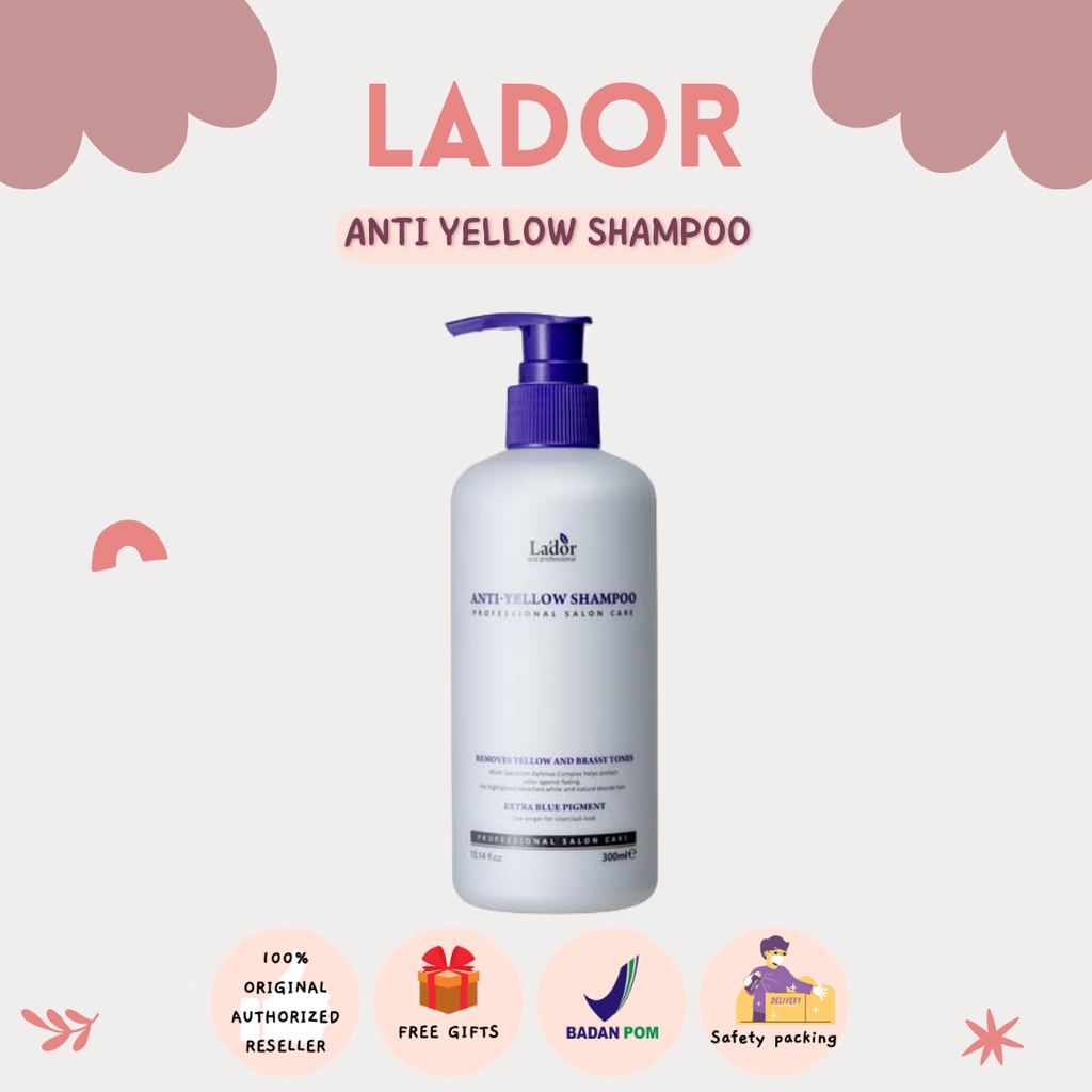 Jual Lador Anti Yellow Shampoo Purple Shampoo Ml Indonesia Shopee