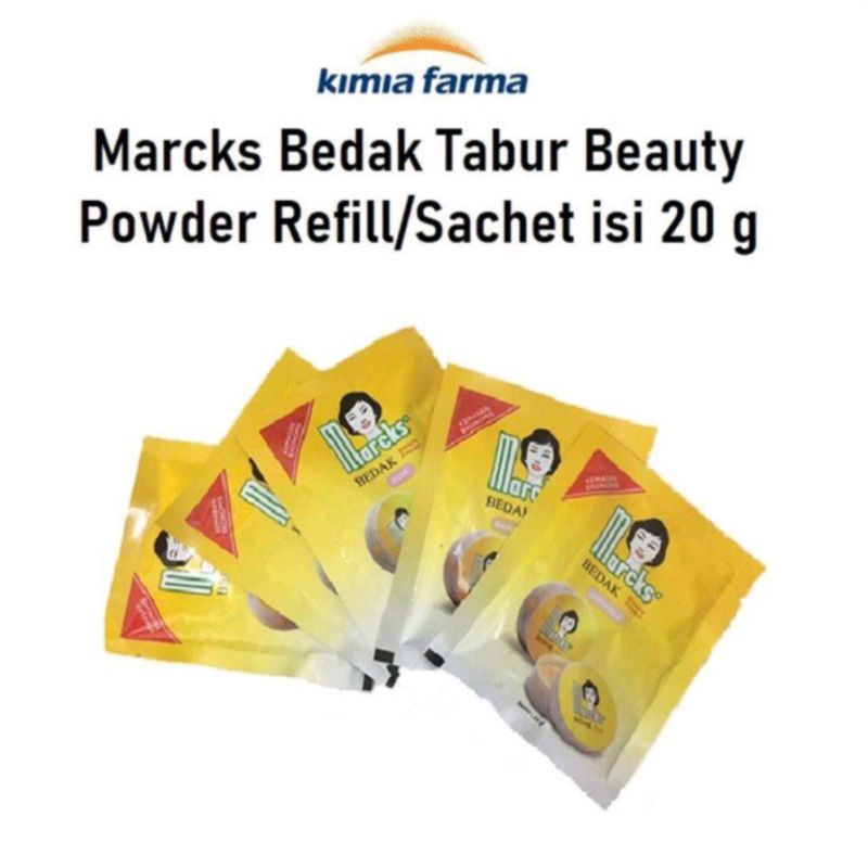 Jual Bedak Marcks Tabur Sachet Isi Gr Bedak Tabur Marcks Sachet