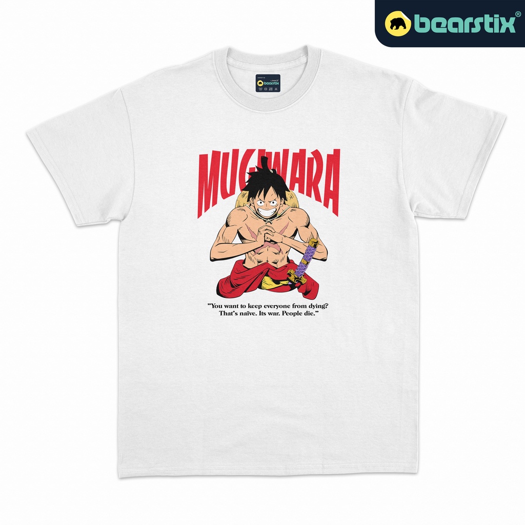 Jual Shinzo Tshirt Mugiwara Kaos Monkey D Luffy Baju Lebaran