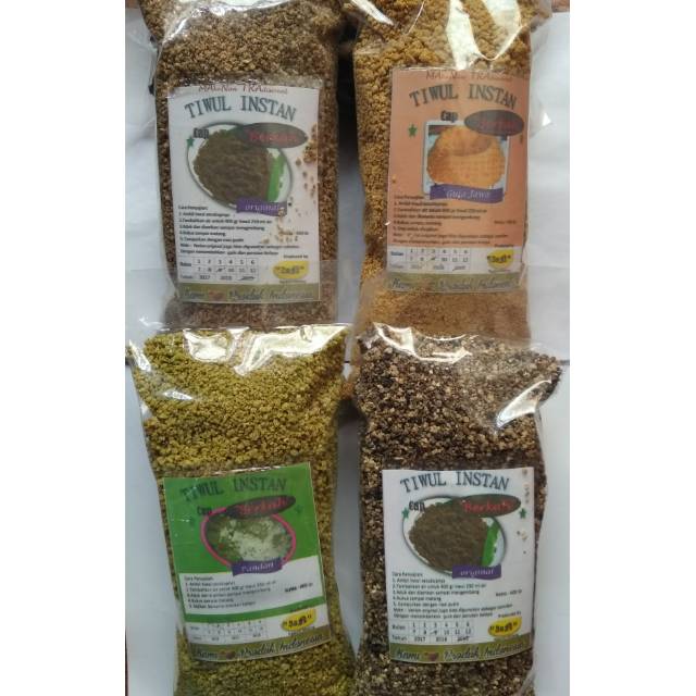 Jual Gatot Tiwul Oyek Gerit Jagung Nasi Jagung Instan 400gram