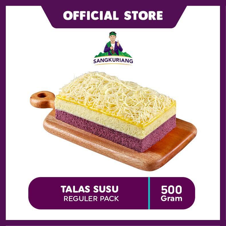 Jual Lapis Bogor Sangkuriang Talas Susu Reguler Pack 500gr Shopee