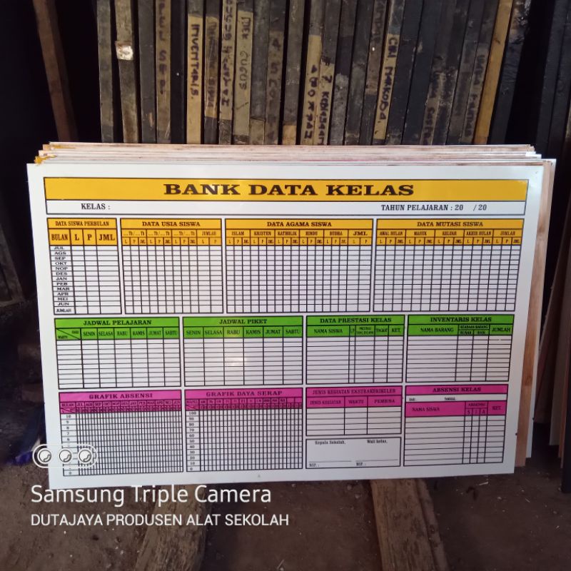 Jual Papan Bank Data Kelas K Kurmer Shopee Indonesia