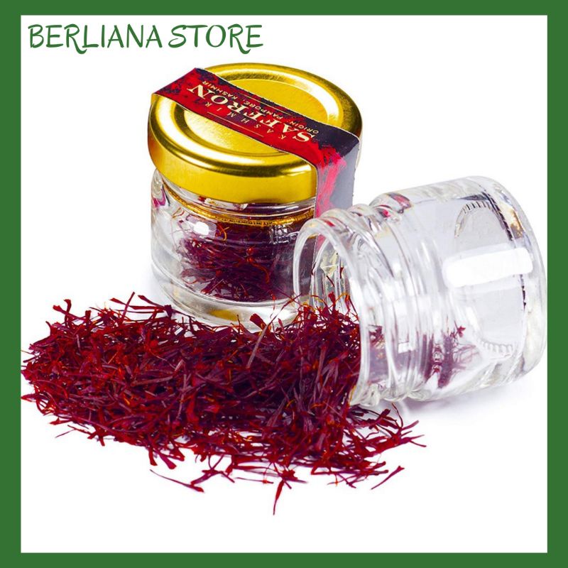 Jual Saffron Super Negin BONUS Emas 1 Gr 100 Original Iran Finest