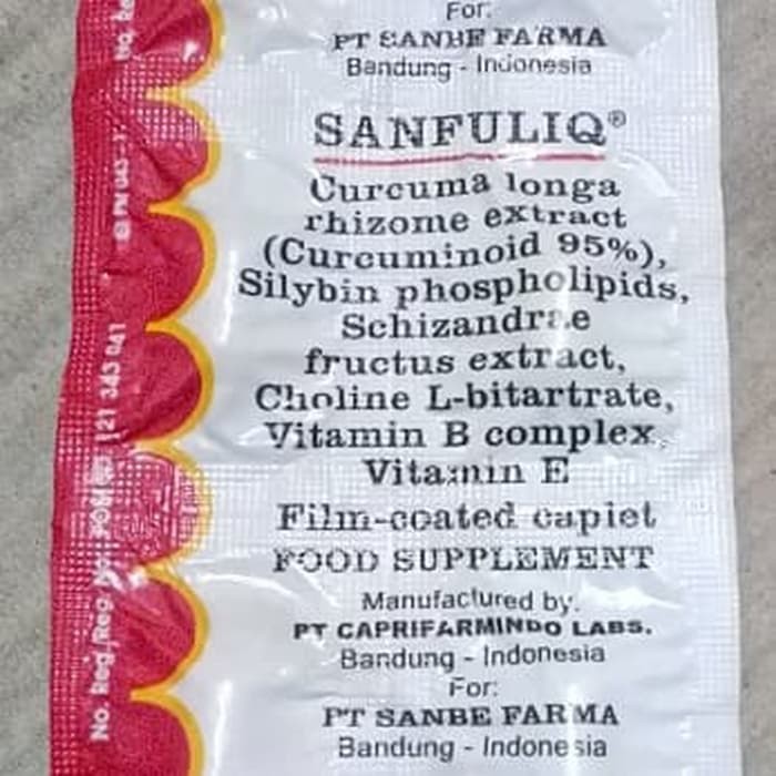 Jual Sanfuliq Sanbe Vitamin Suplement Kesehatan Shopee Indonesia