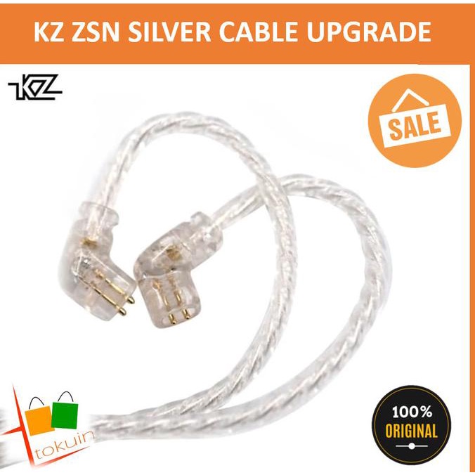 Jual Favorit Kz Zsn Upgrade Cable Silver Knowledge Zenith Kabel Wire