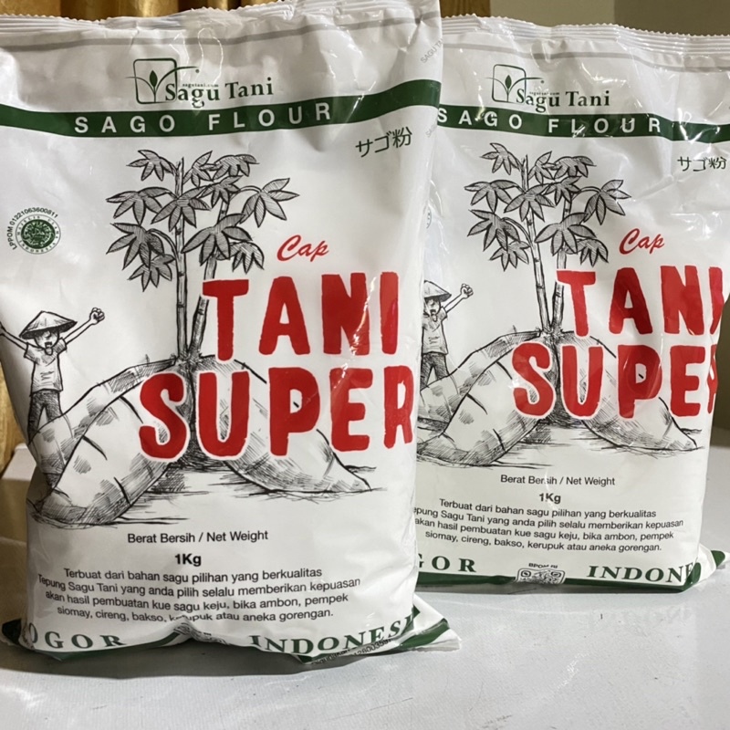 Jual Sagu Tani Super Bogor 1Kg Tepung Sagu Tani Super 1Kg Shopee