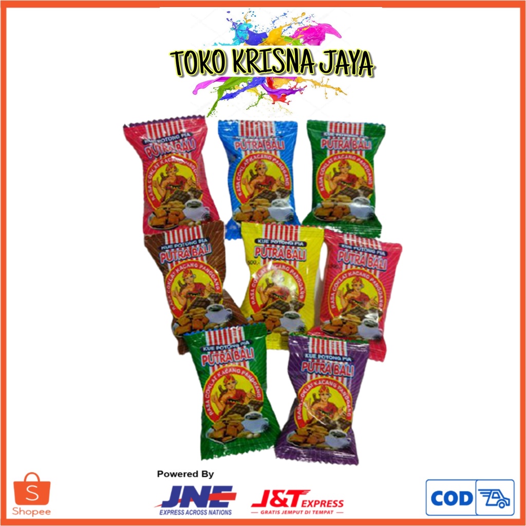 Jual SNACK JADUL KUE PIA PUTRA BALI RASA COKELAT PANGGANG NETTO 10 PCS