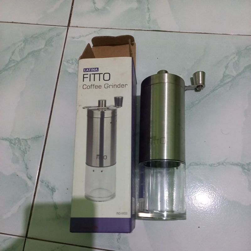 Jual Grinder Kopi Manual Latina Fitto Second Shopee Indonesia