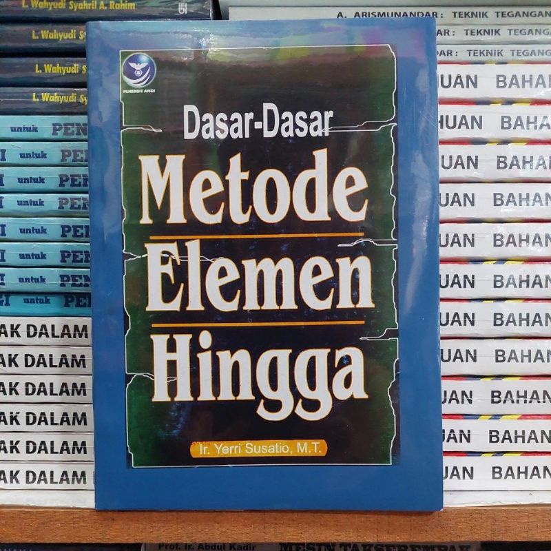 Jual Buku DASAR DASAR METODE ELEMEN HINGGA Shopee Indonesia