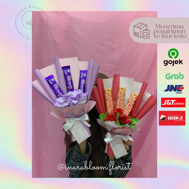 Jual Buket Bucket Bouquet Bunga Wisuda Murah Hadiah Wisuda Murah