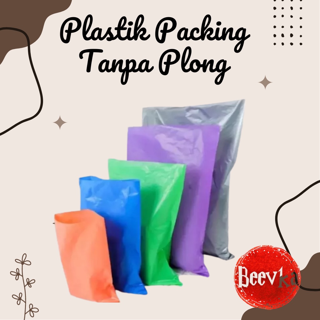 Jual PLASTIK PACKING OLSHOP TANPA PLONG PLASTIK PACKING MURAH UKURAN