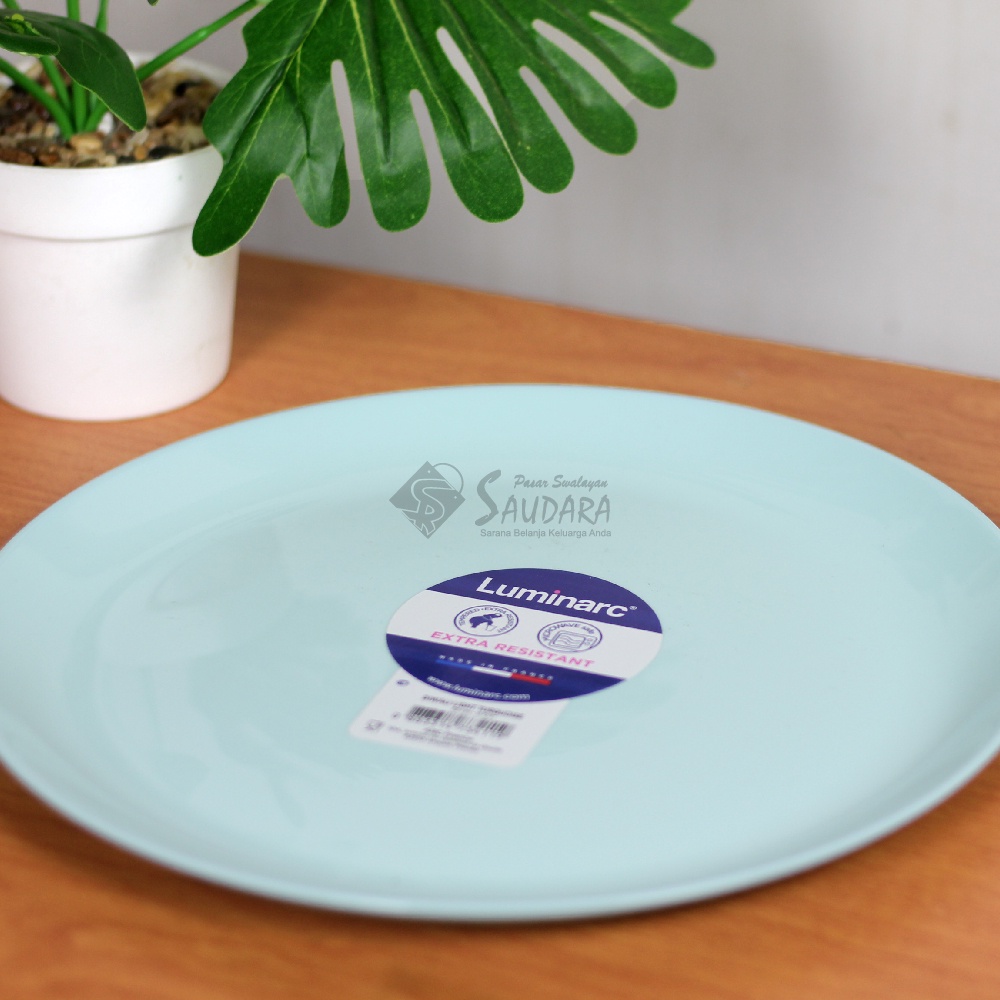 Jual Luminarc Piring Makan Dinner Plate 25 Cm Piring Saji Kaca Bulat