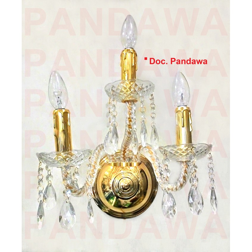 Jual Lampu Dinding Kristal Chandelier Lampu Shopee Indonesia