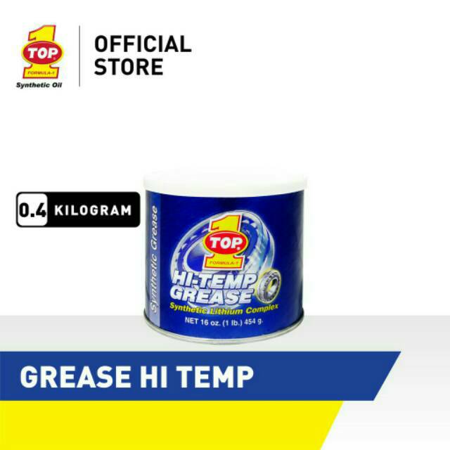 Jual Gemuk Grease TOP 1 Hi Temp Synthetic Litium Complex Net 16 Oz