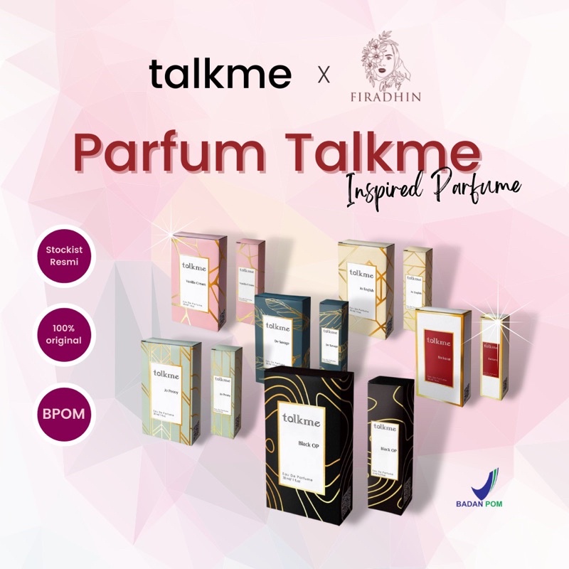 Jual Talkme Parfum Owner Resmi Shopee Indonesia