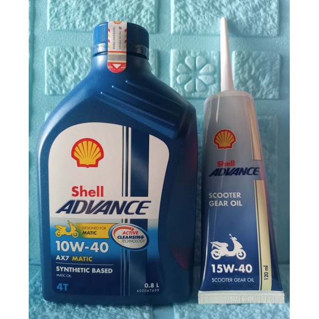 Jual Oli Shell Advance Matic Oil 800ml Original Shopee Indonesia