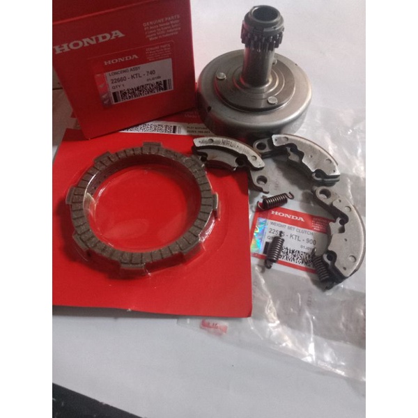 Jual Lonceng Mangkok Ganda Assy Kampas Ganda Plus Plat Kopling Supra