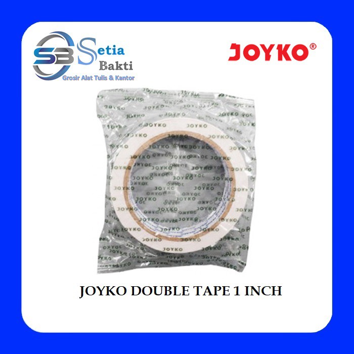 Jual Joyko Double Tape Inch Perekat Sisi Mm X Yard Pcs