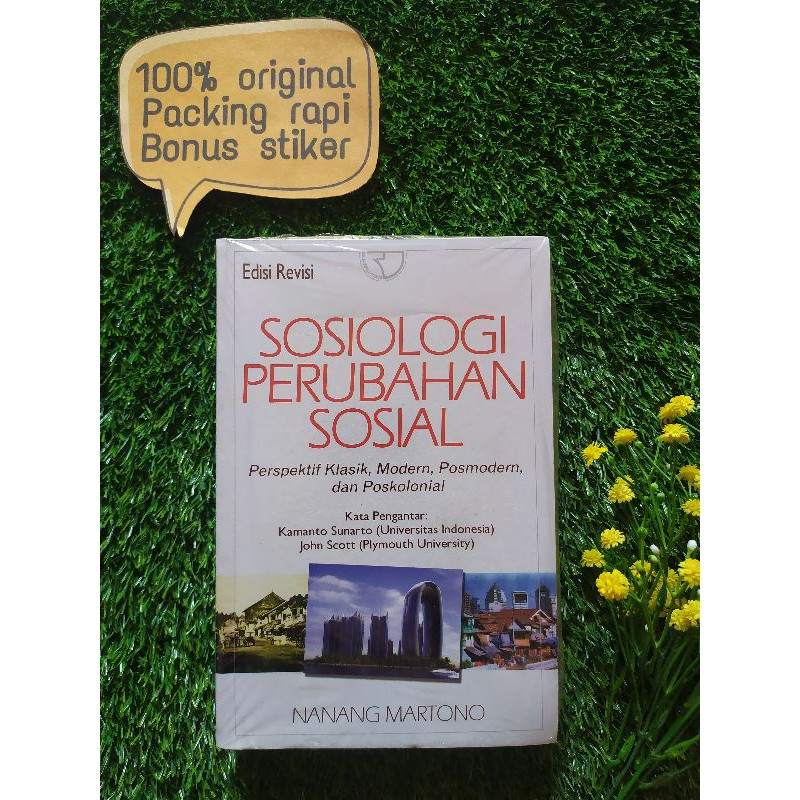 Jual BUKU SOSIOLOGI PERUBAHAN SOSIAL NANANG MARTONO Shopee Indonesia