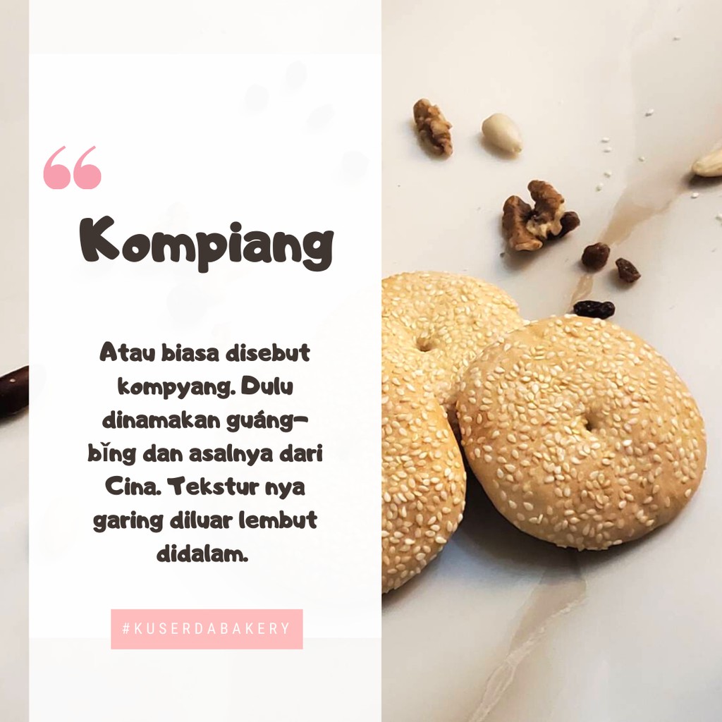 Jual Roti Kompiang Enak Garing Diluar Lembut Didalam Roti Enak