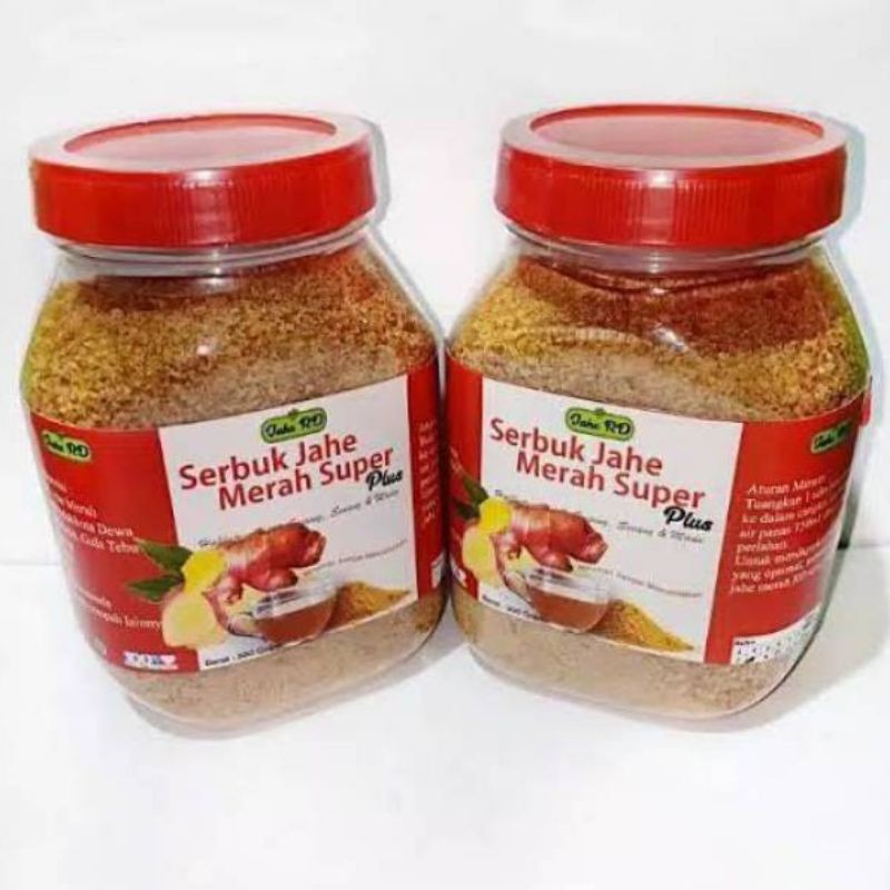 Jual Serbuk Jahe Merah Super Plus Madu Ginseng Mahkota Dewa Gula