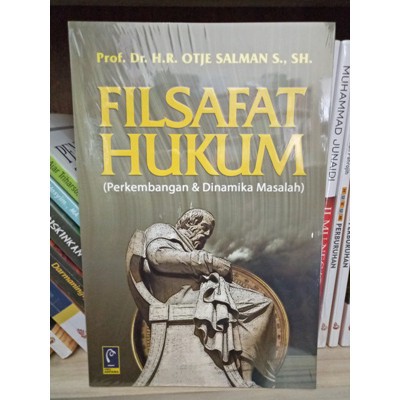 Jual Buku Filsafat Hukum Prof Dr Otje Shopee Indonesia