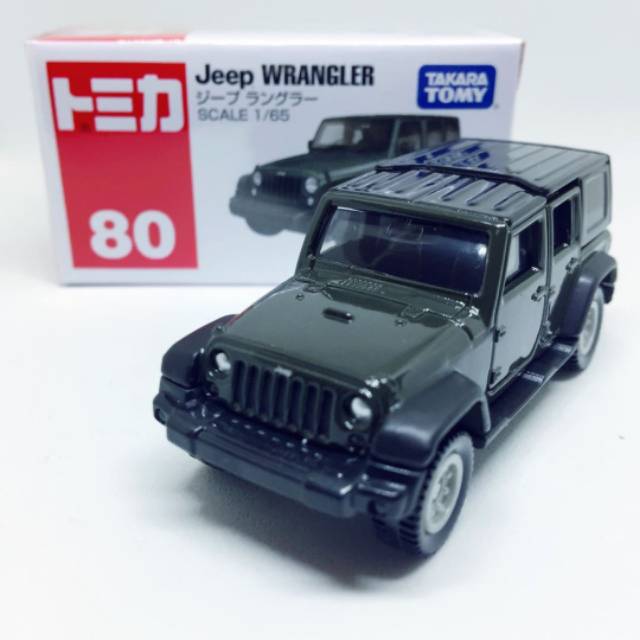 Jual Tomica No Jeep Wrangler Dark Green Shopee Indonesia