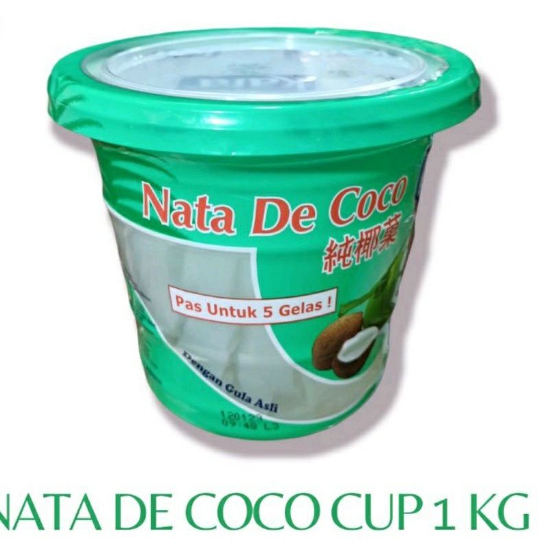 Jual KARA NATA DE COCO 1KG Kemasan Ember Pouch 1000g Shopee Indonesia