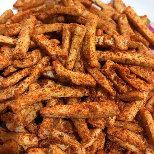 500gram BASRENG KRIUK PEDAS CEMILAN PEDAS BAKSO GORENG PEDAS Shopee