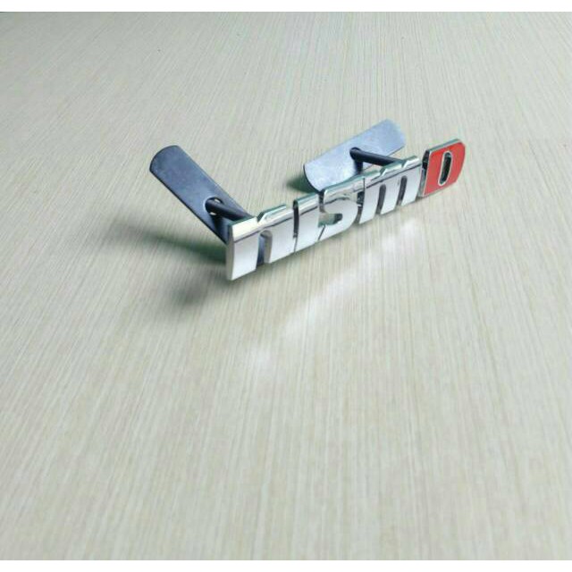 Jual Emblem Grill Nismo Chrome Bahan Besi Indonesia Shopee Indonesia