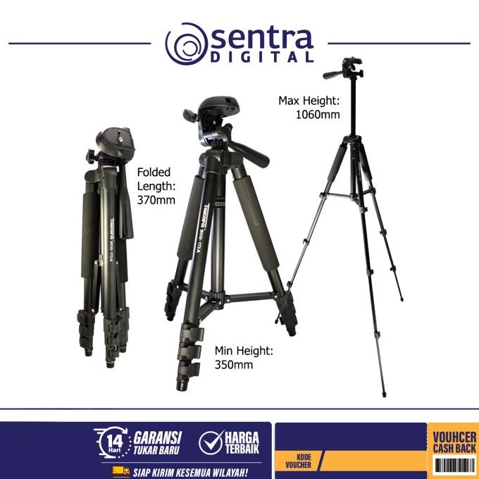 Jual Takara Tripod Eco 173A Tripod Kamera Terbaru Shopee Indonesia