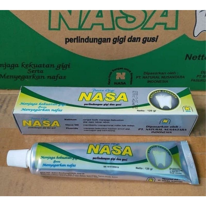 Jual Pasta Odol Gigi Nasa Gram Original Shopee Indonesia