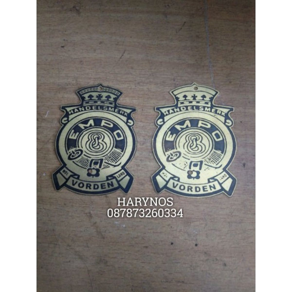 Jual Plat Empo Merk Sepeda Onthel Emblem Sepeda Onthel Empo Klasik