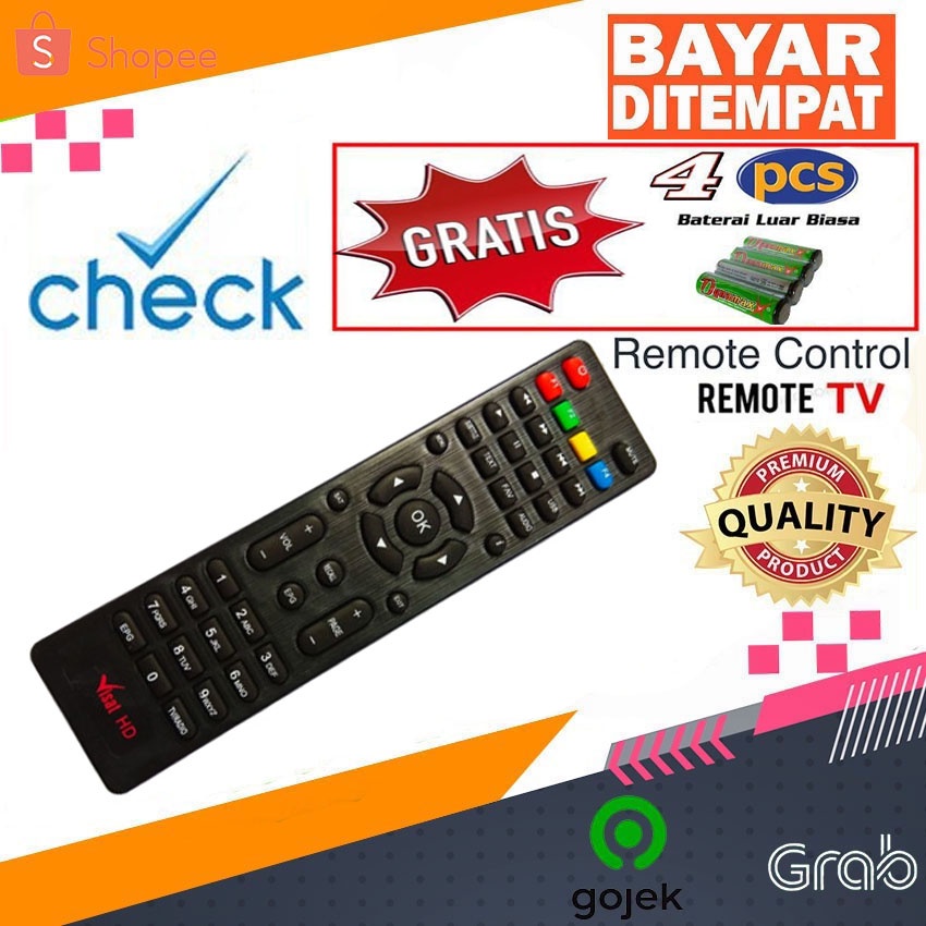 Jual Remot Remote Stb Dvb Receiver Parabola Visat Hd Q Ultra Q