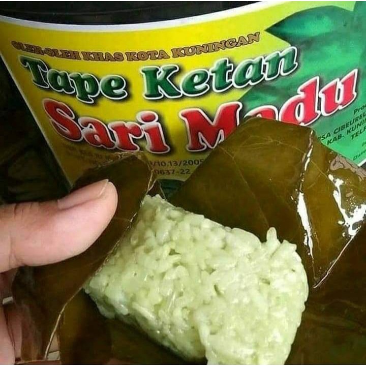 Jual Tape Ketan Sari Madu Isi 100pcs Makanan Khas Kuningan Peuyeum