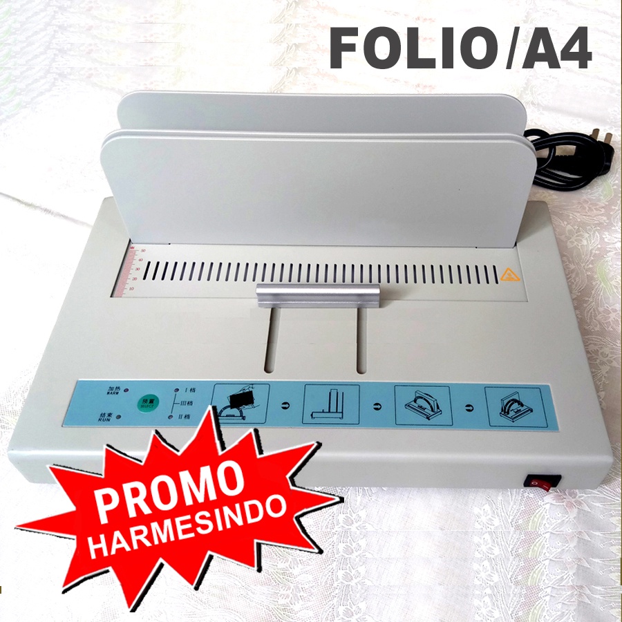 Jual Mesin Jilid Lem Panas Folio Alat Binding Lem Punggung Pembuat