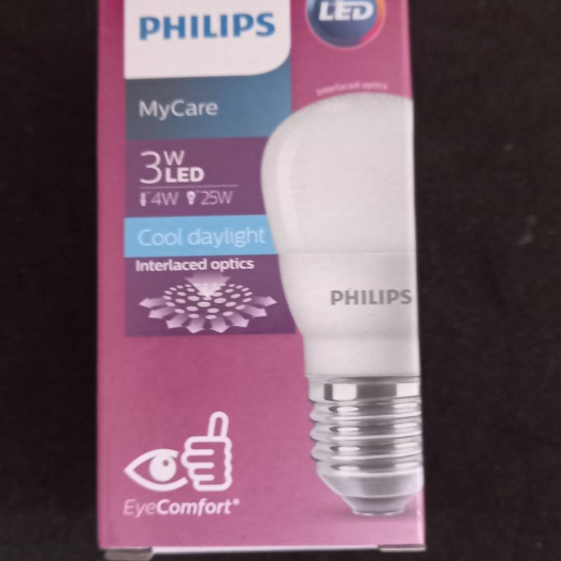 Jual BOLHAM LAMPU LED PHILIPS 3 WATT MY CARE ORIGINAL ASLI Shopee