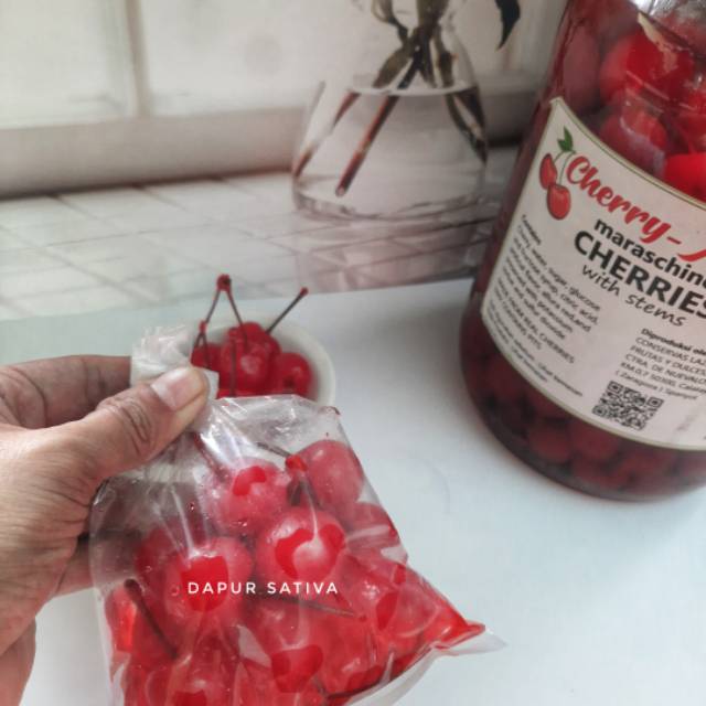 Jual Cherry Tangkai 20 Pcs Shopee Indonesia